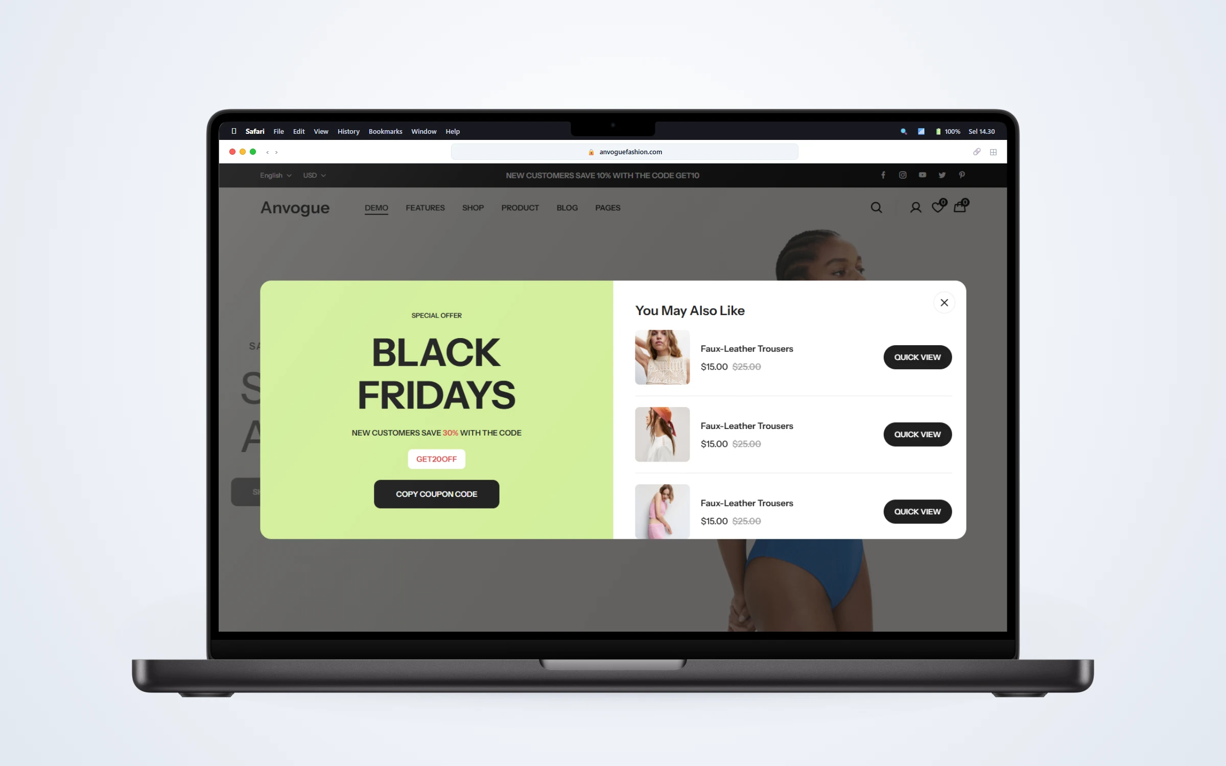 Website Katalog Busana & Toko Online Brand Fashion Lokal