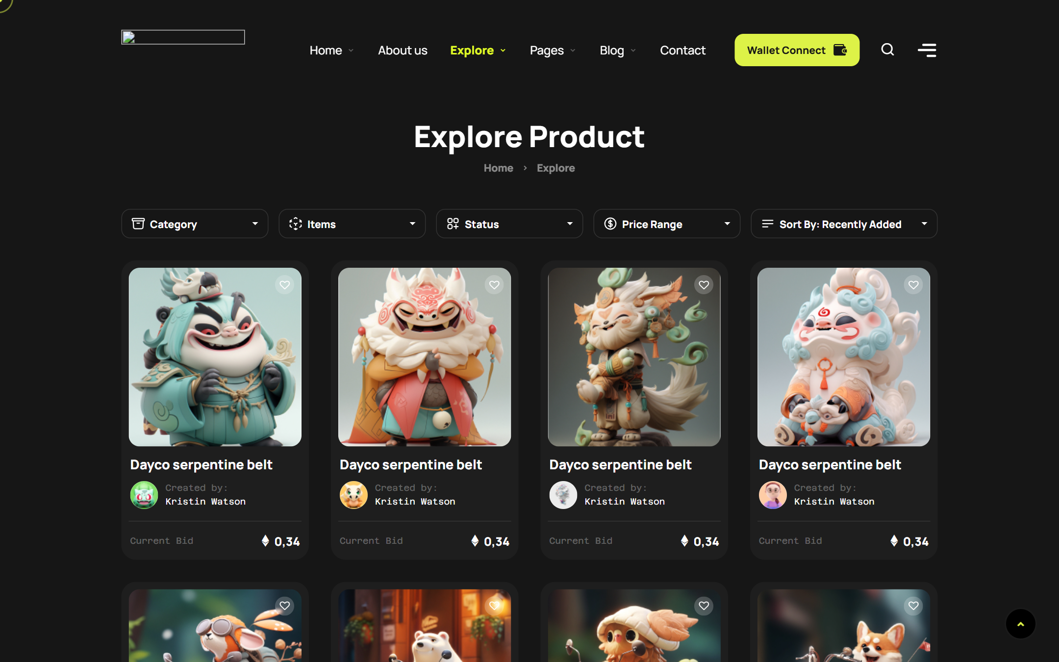Platform Etalase Seni Digital & Kreator Kreatif - Etalase & Koleksi NFT
