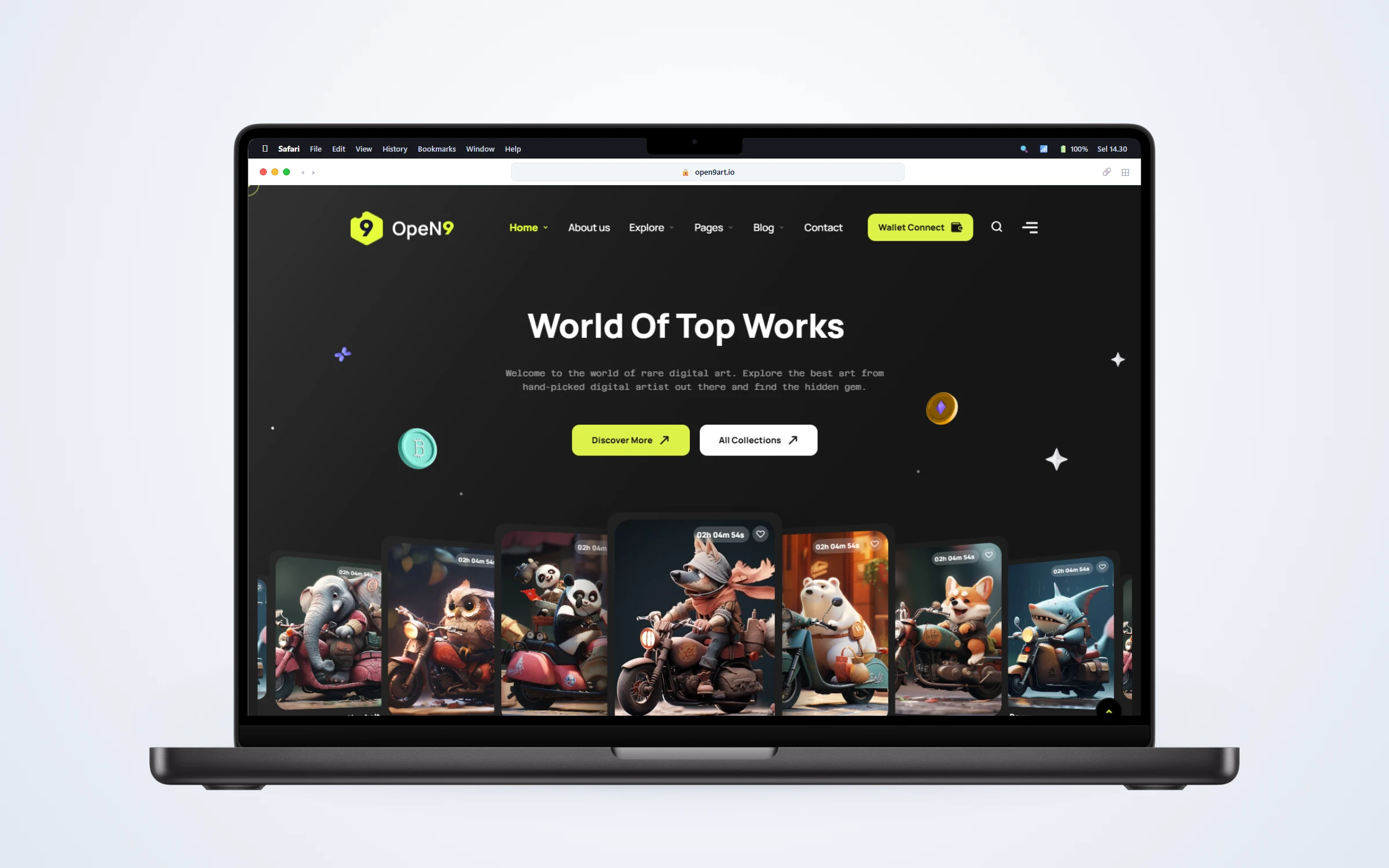 Platform Etalase Seni Digital & Kreator Kreatif