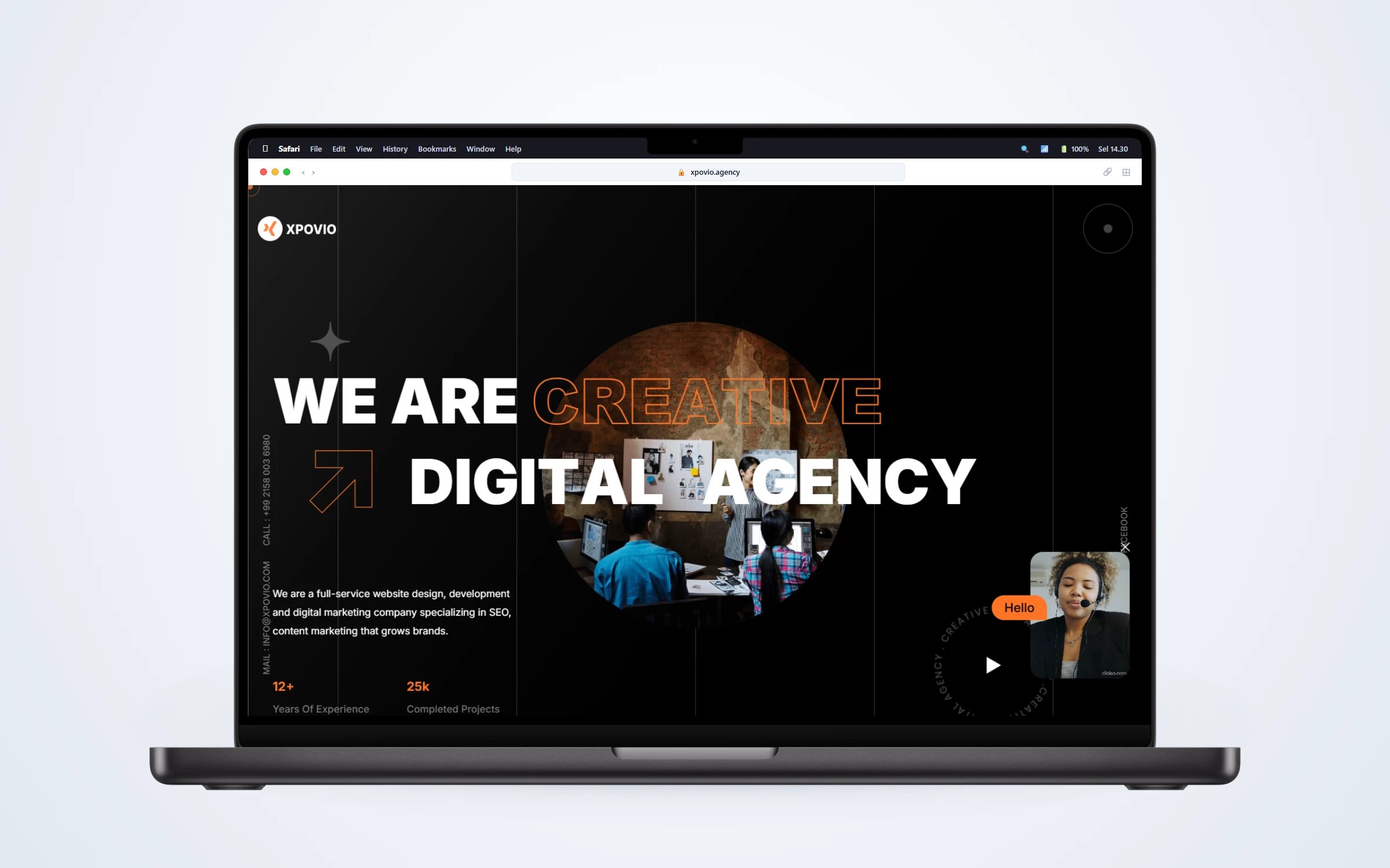 Website Showcase Agensi Kreatif & IT Solution