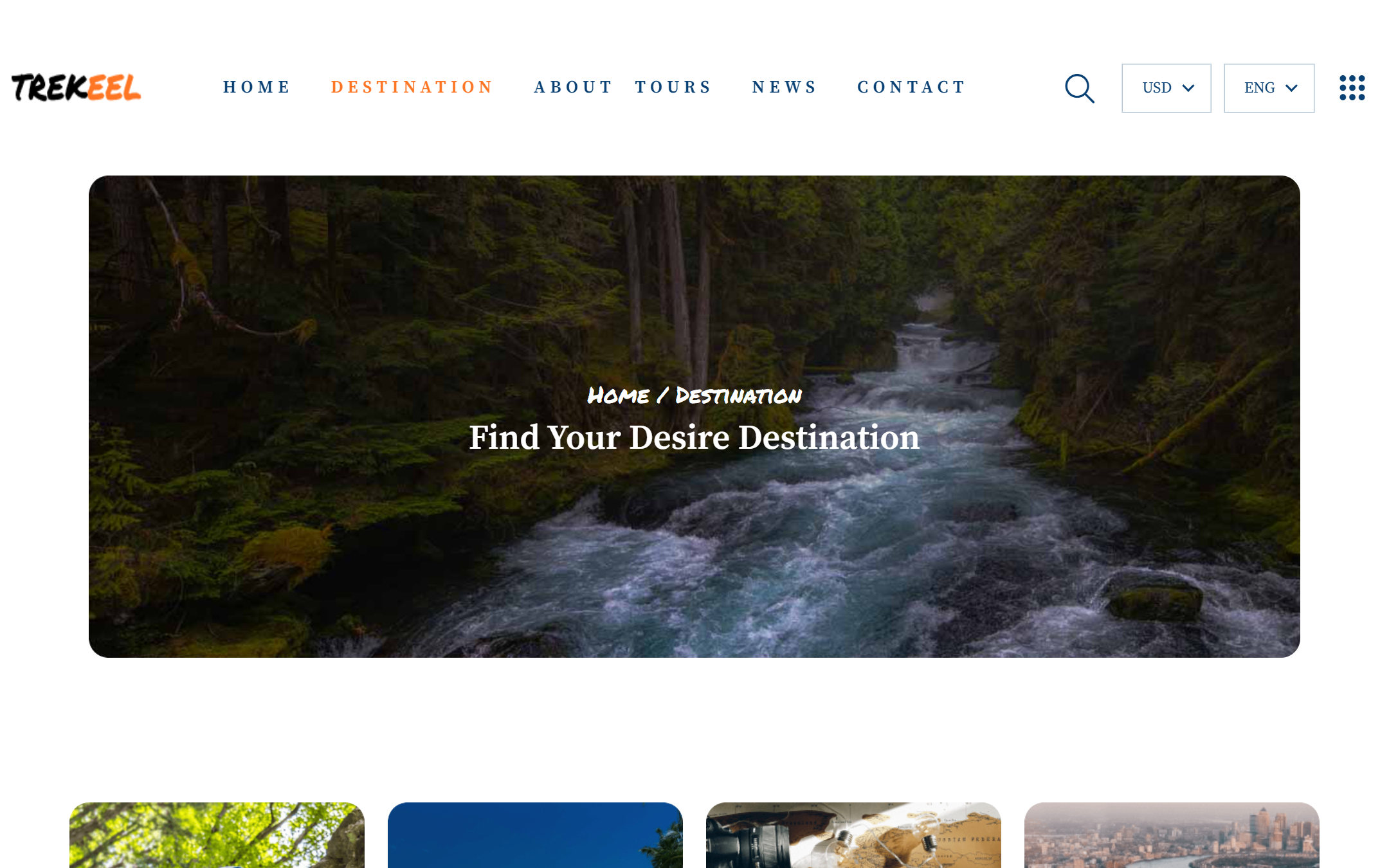 Landing Page Promosi Paket Liburan Eksklusif - Eksplorasi Destinasi
